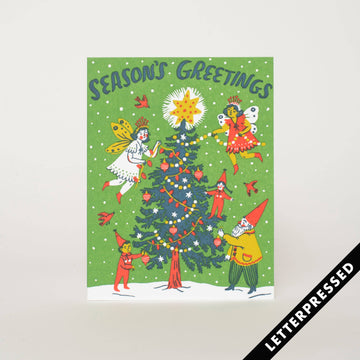 Christmas Fairies Card