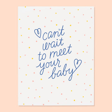 Meet Your Baby Card by The Good Twin