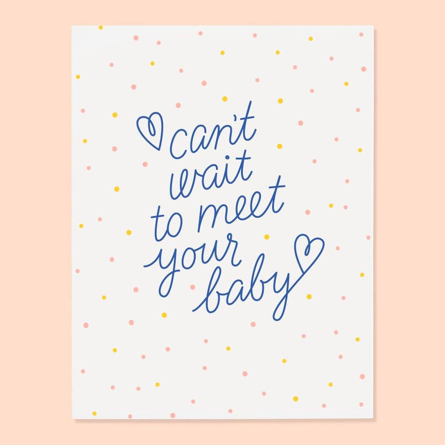 Meet Your Baby Card by The Good Twin