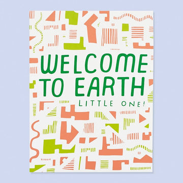 Welcome To Earth Card by The Good Twin