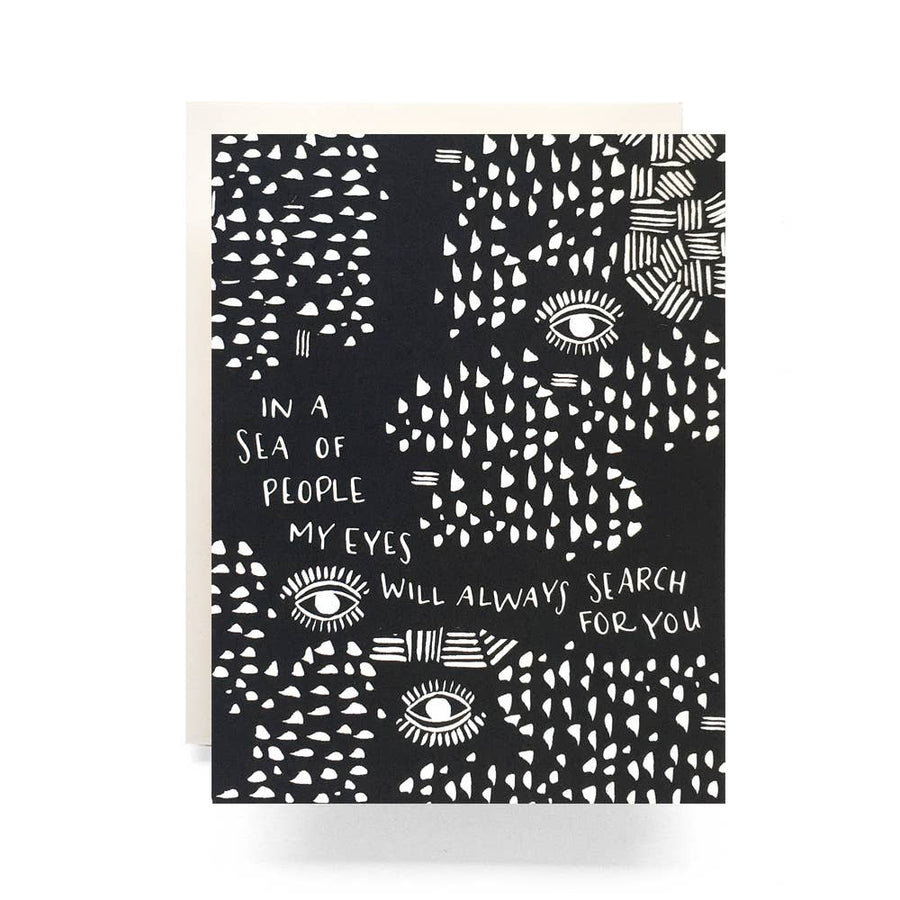 Sea of People Card