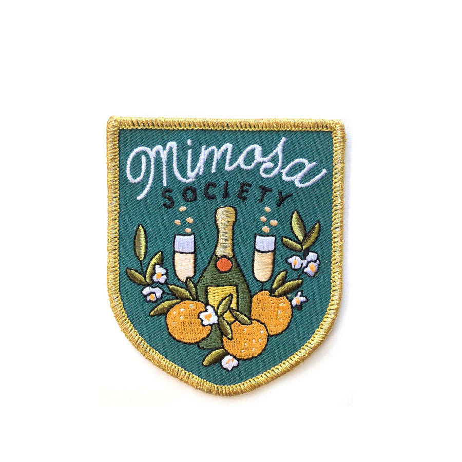 Mimosa Society Embroidered Patch