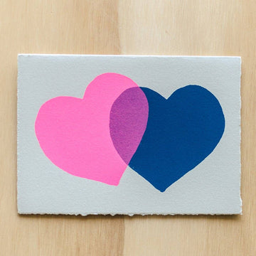 Two Hearts Card