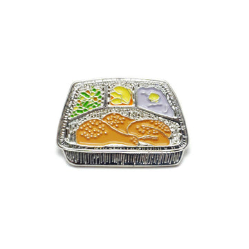 TV Dinner Enamel Pin