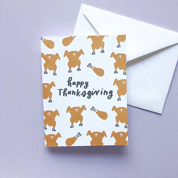 Thanksgiving Turkey Card