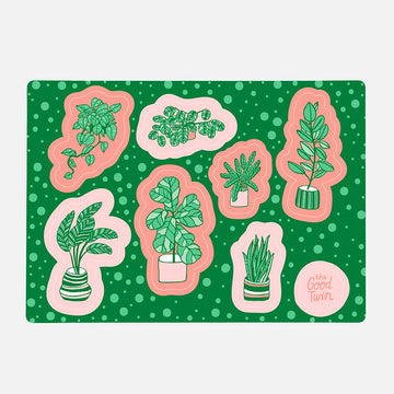 Houseplants Sticker Sheet