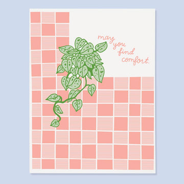 Find Comfort Sympathy Card by The Good Twin