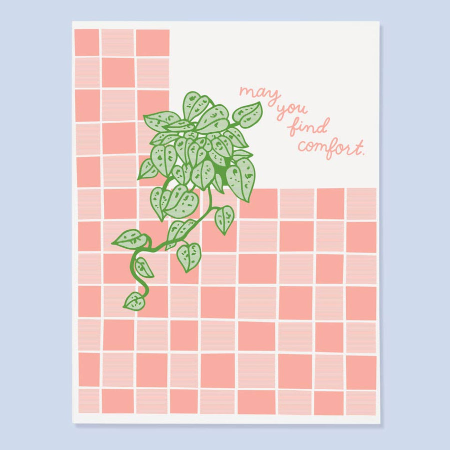 Find Comfort Sympathy Card by The Good Twin