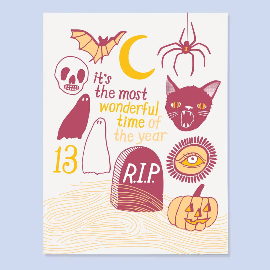 Halloween Time Card by The Good Twin