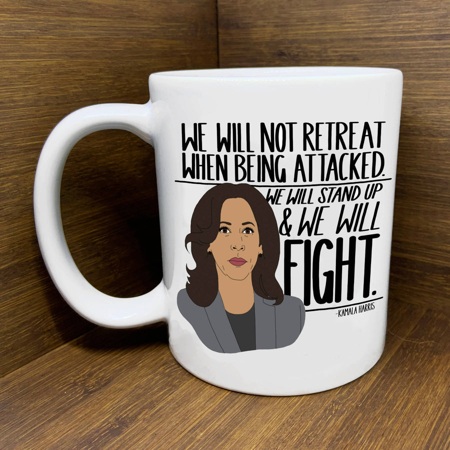 Kamala Harris Stand Up & Fight Mug