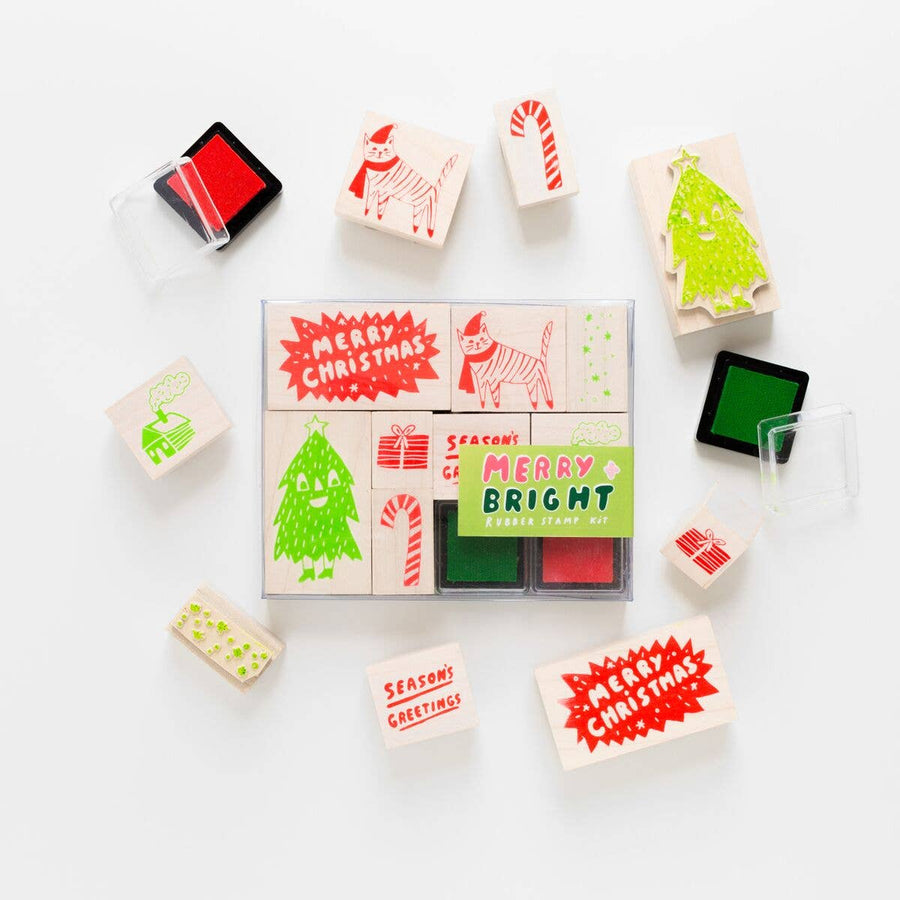 Merry And Bright Stamp Set