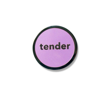 Tender Enamel Lapel Pin