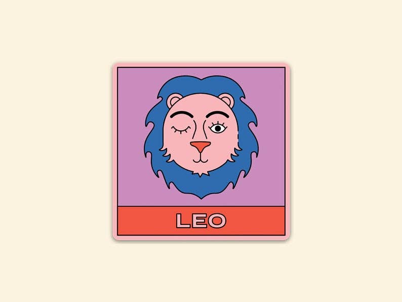 Sticker : Zodiac Leo