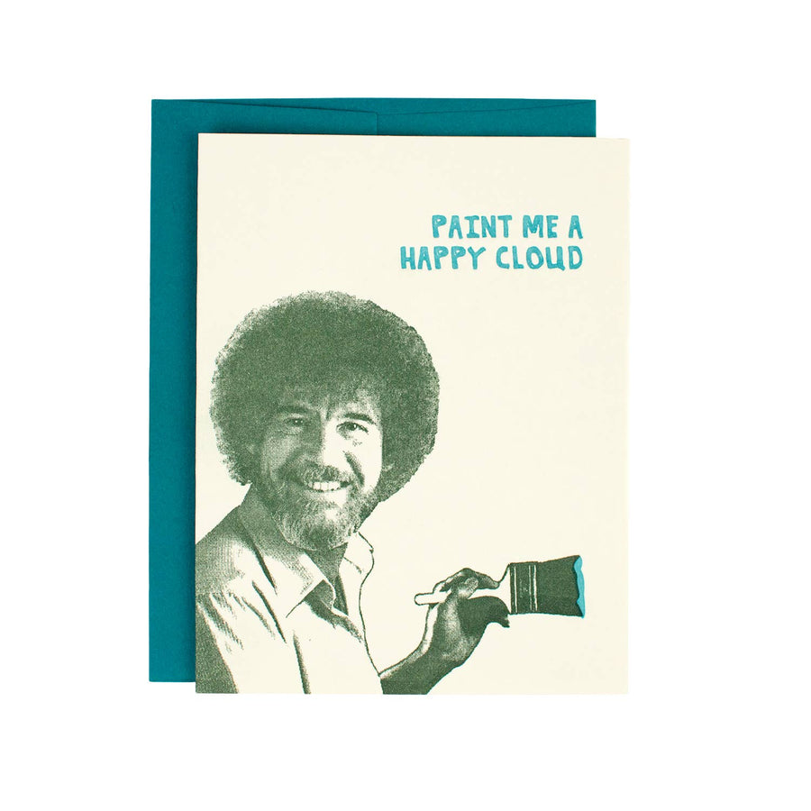 Paint Me a Happy Cloud Card