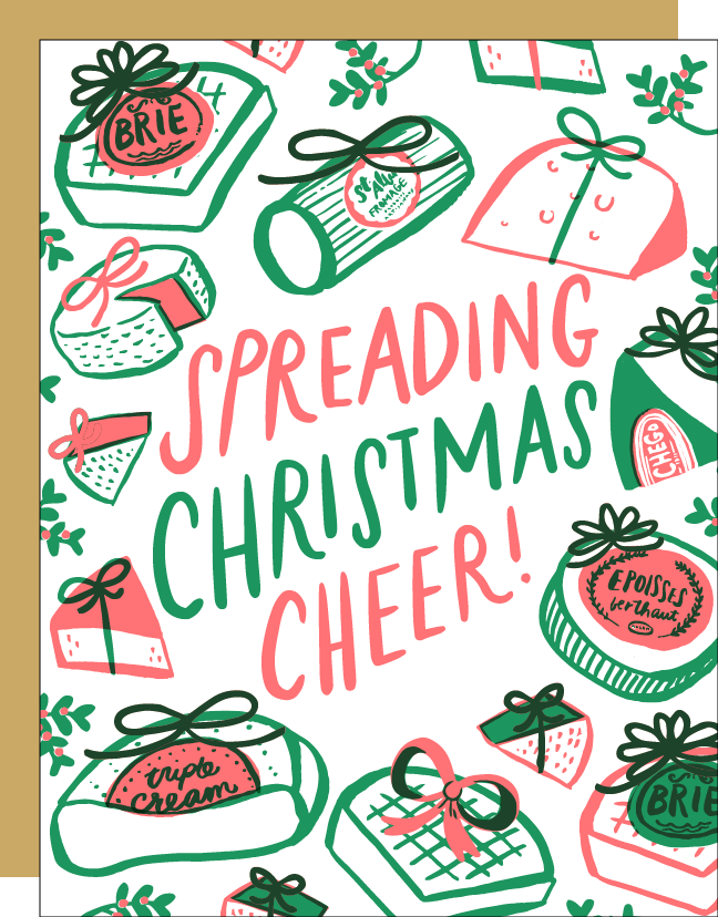 Holiday Cheeses Card