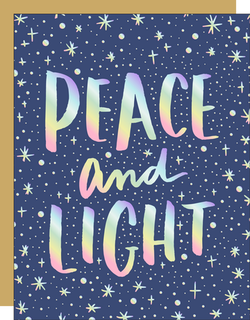Peace And Light Card