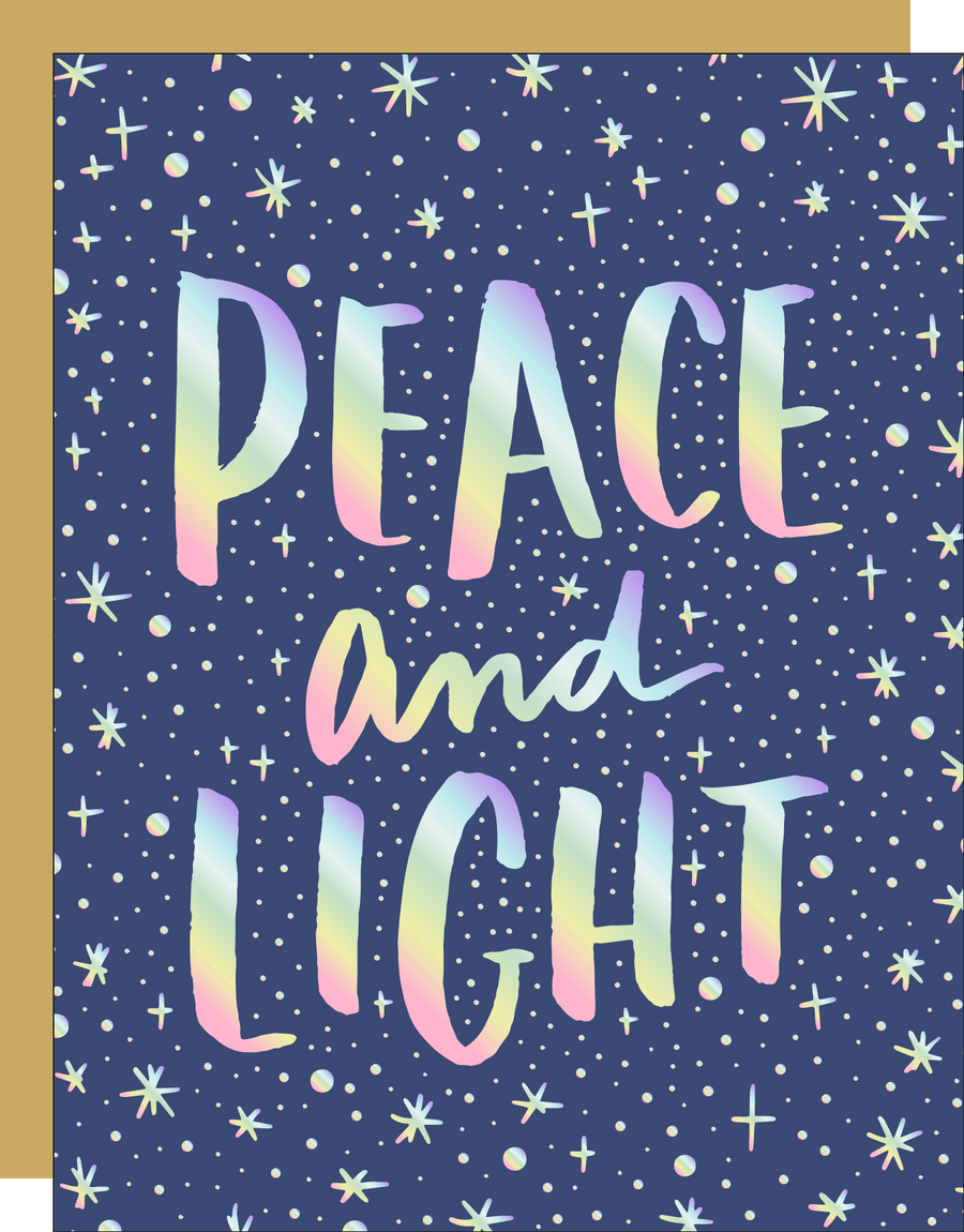 Peace And Light Card