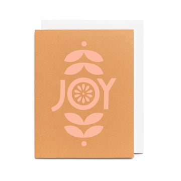 Worthwhile Paper - Joy Holiday Card