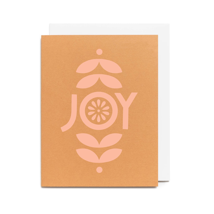 Worthwhile Paper - Joy Holiday Card