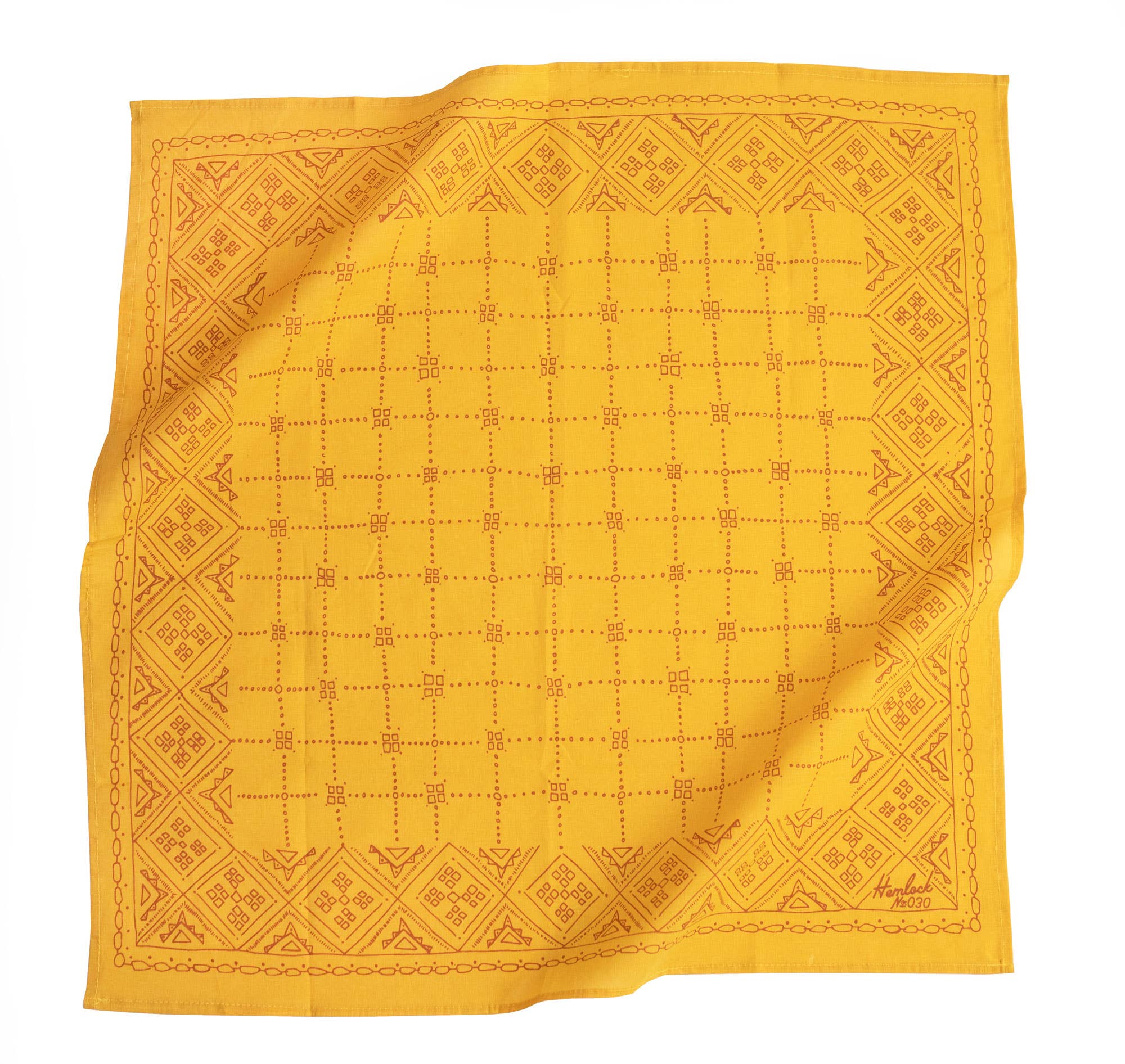 No. 030 Goldie Bandana – Ruby Press Mercantile