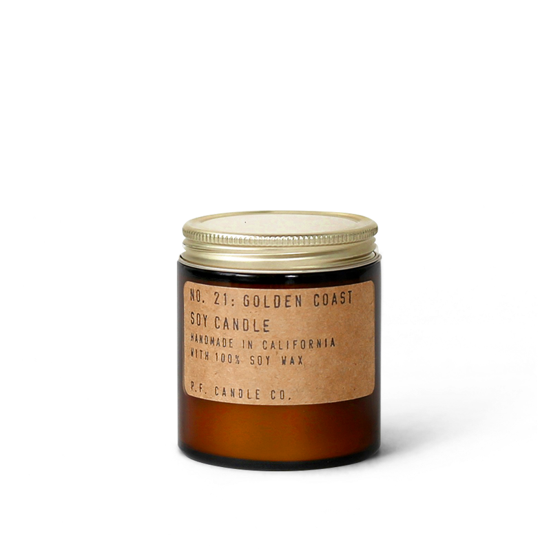 Golden Coast Mini Travel Candle