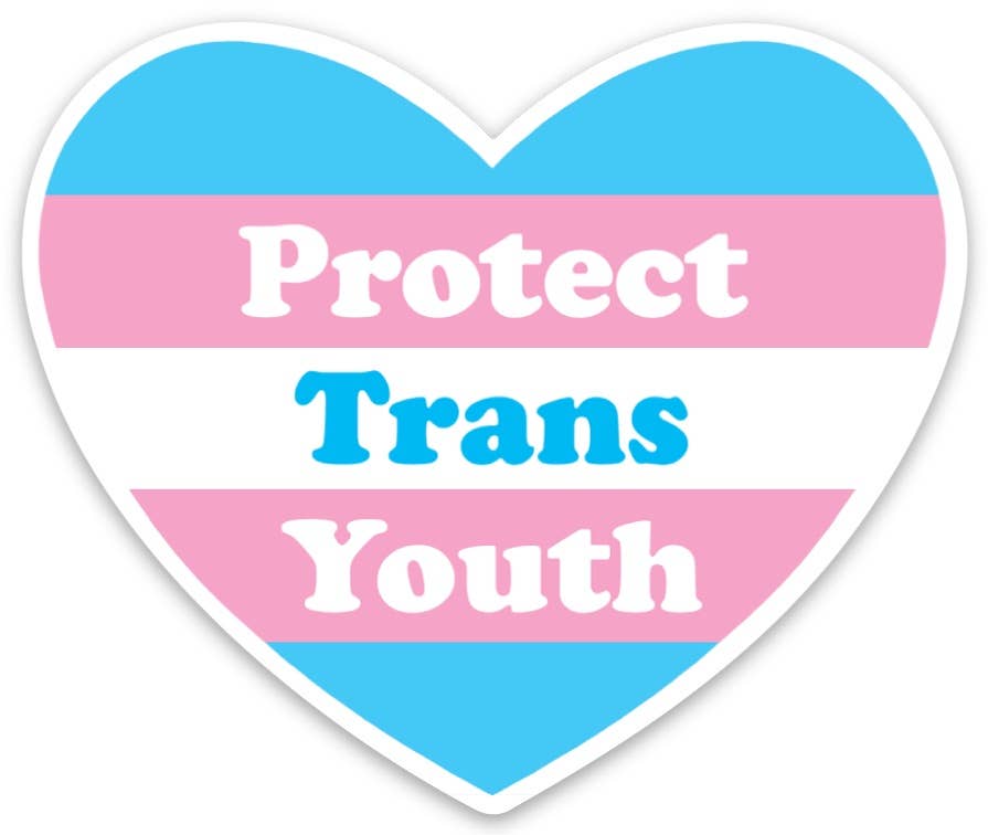 Protect Trans Youth Die Cut Sticker
