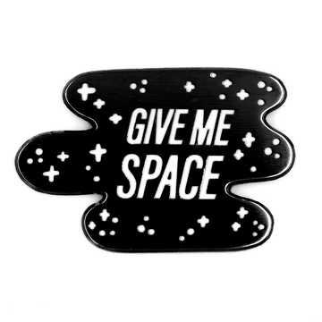 Give Me Space Enamel Pin