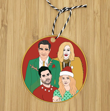 Schitt Christmas Schitt's Creek Holiday Ornament