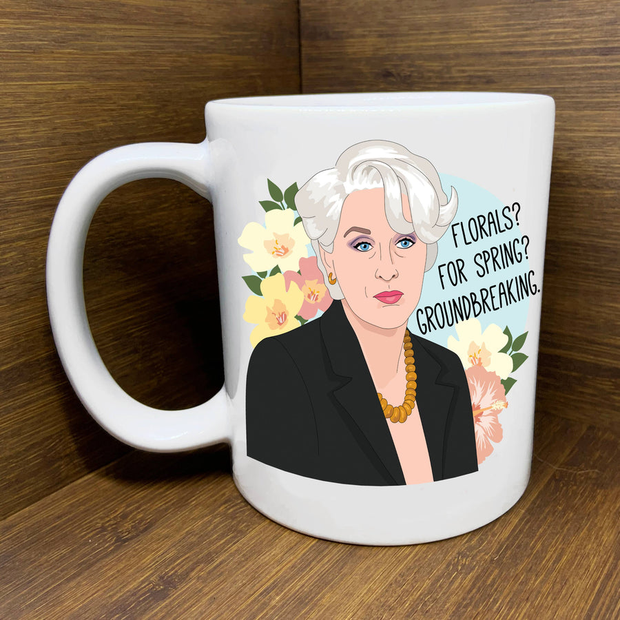 Spring Fashion The Devil Wears Prada Mug