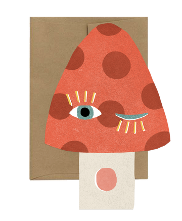 Mushroom Blink Card