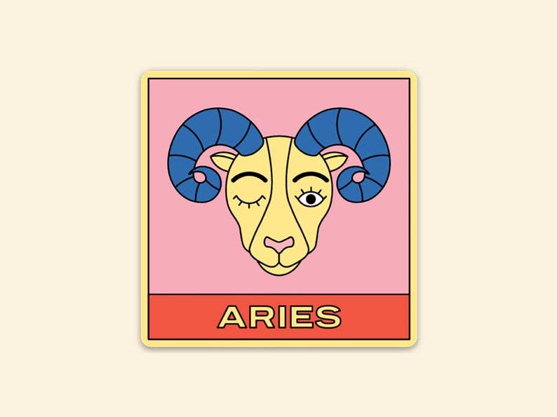 Sticker : Zodiac Aries