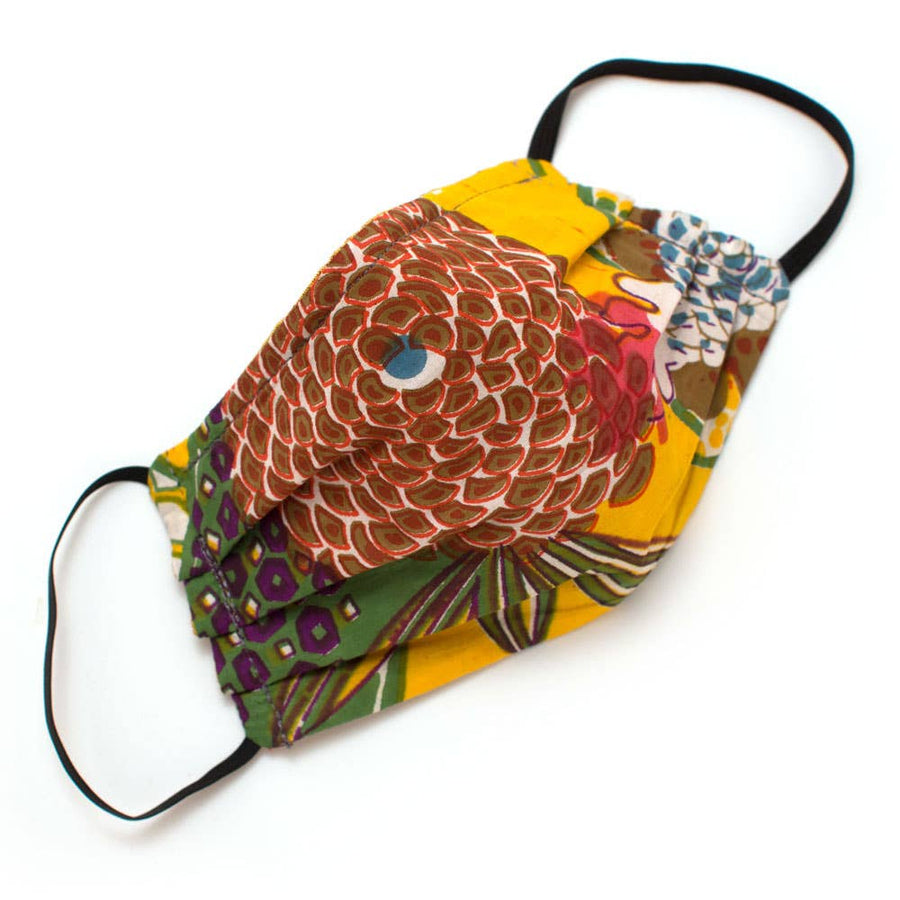 General Knot & Co. Bright Garden Face Mask