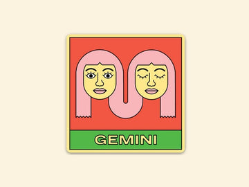 Sticker : Zodiac Gemini