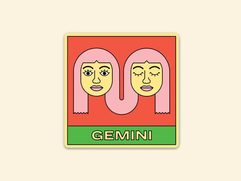 Sticker : Zodiac Gemini