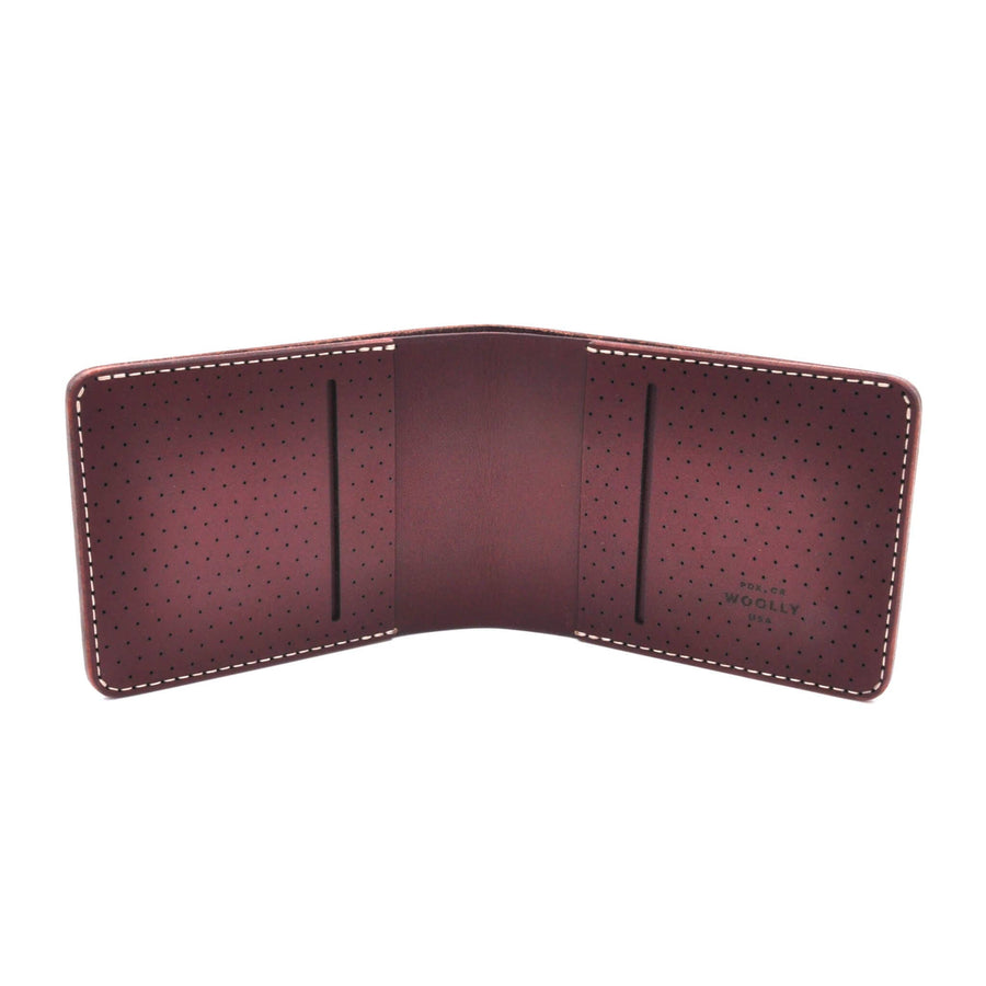 Burgundy Landscape Wallet