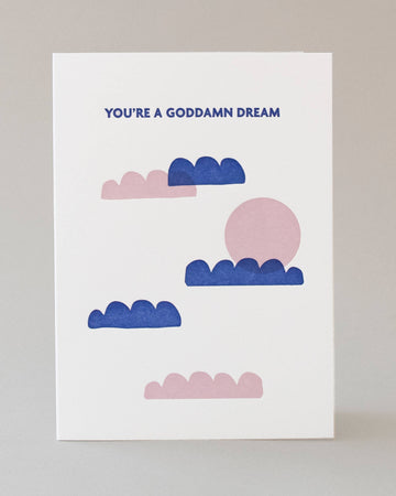 GD Dream Letterpress Card