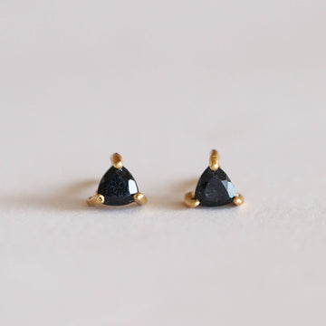 Black Tourmaline Mini Energy Gem Earrings by Jax Kelly (Copy)