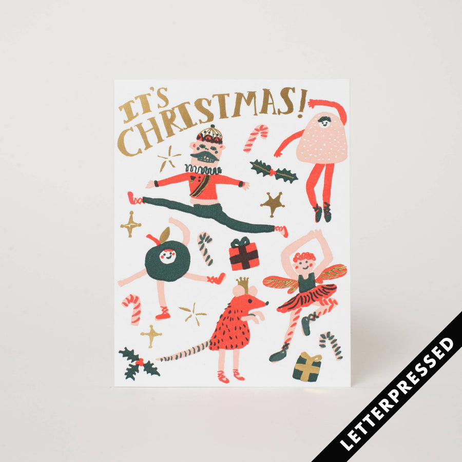 It's Christmas Ballet Card