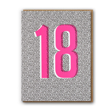 18th Birthday Card