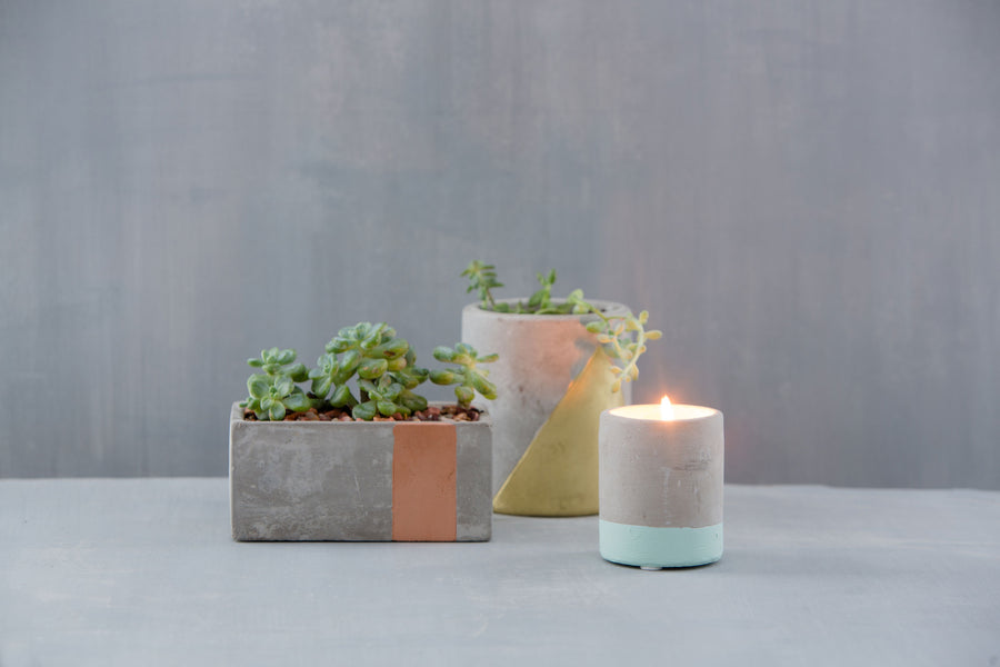 Urban Concrete 3.5 oz Copper Bergamot + Mahogany Candle