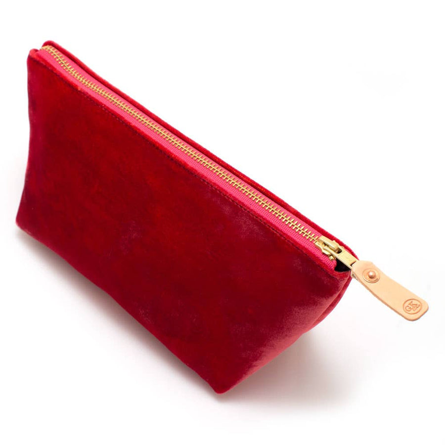 General Knot & Co. Rose Velvet Travel Clutch