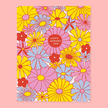 Ditsy Floral Mother's Day Card by The Good Twin