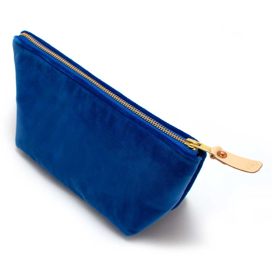 General Knot & Co. Marine Velvet Travel Clutch