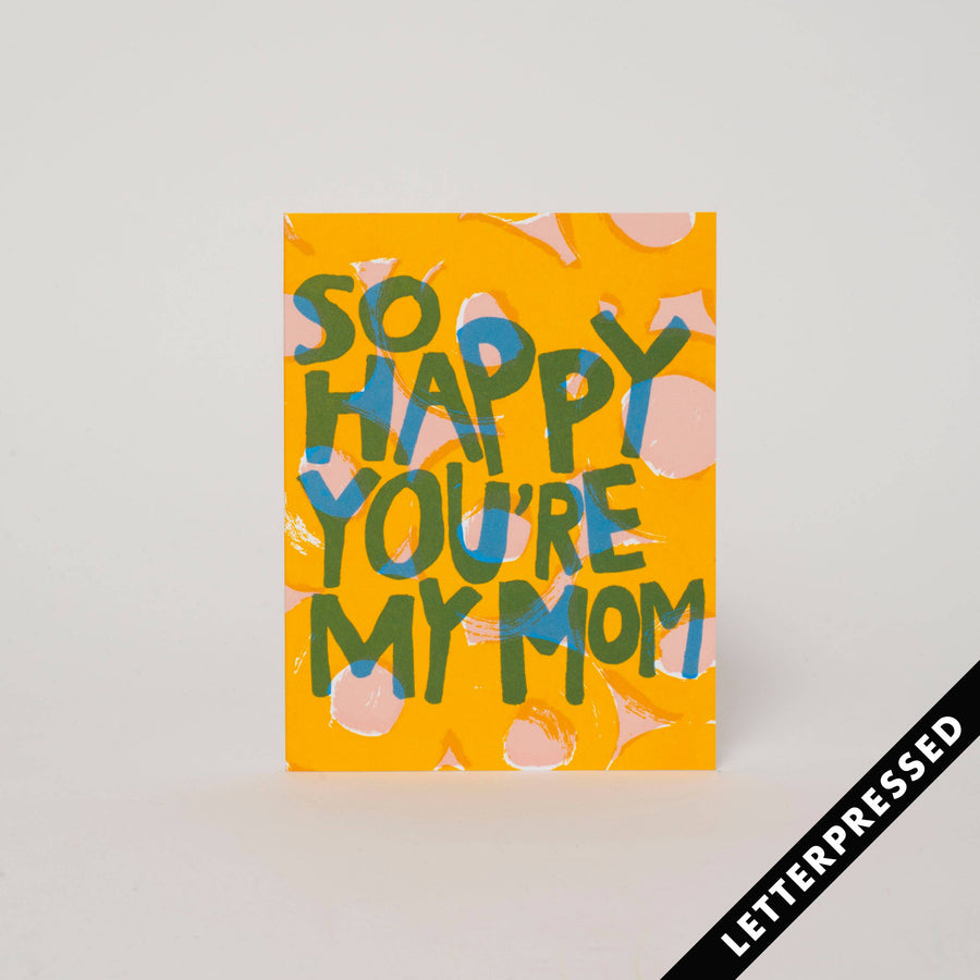 So Happy Mom Mother's Day Card