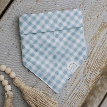 Gingham Dog Bandana