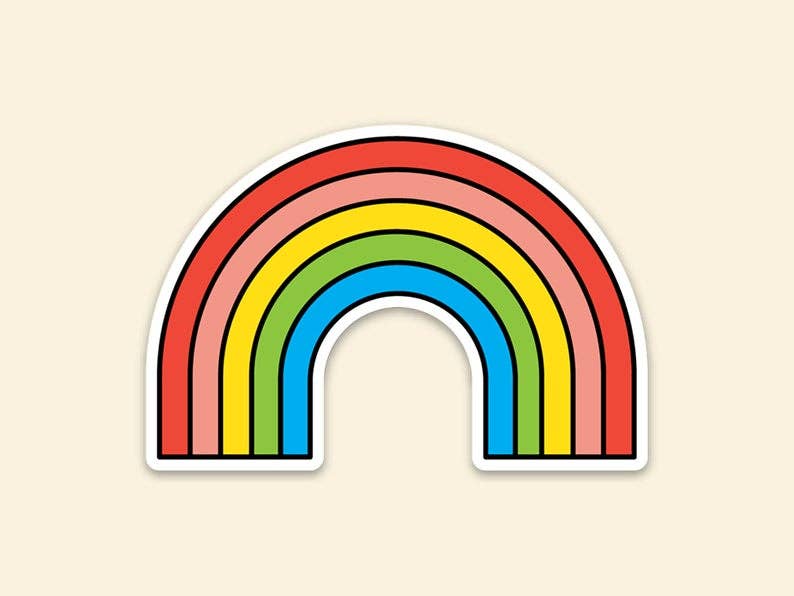 Sticker : Rainbow