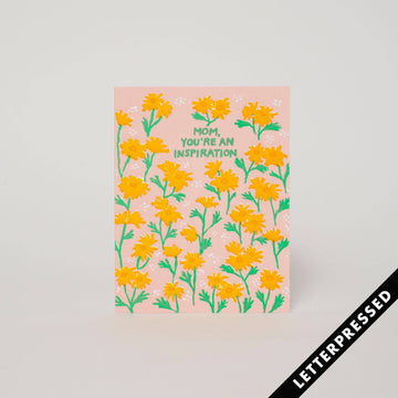 Inspiration Mom Wildflowers Mother's Day Card