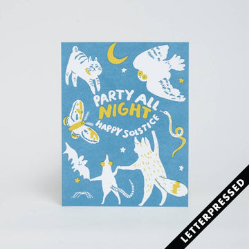 Solstice Party Card