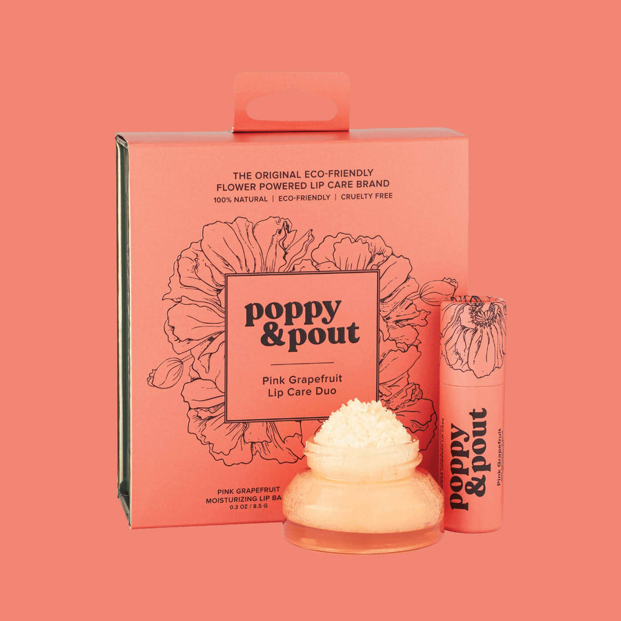 Pink Grapefruit Lip Care Duo Gift Set