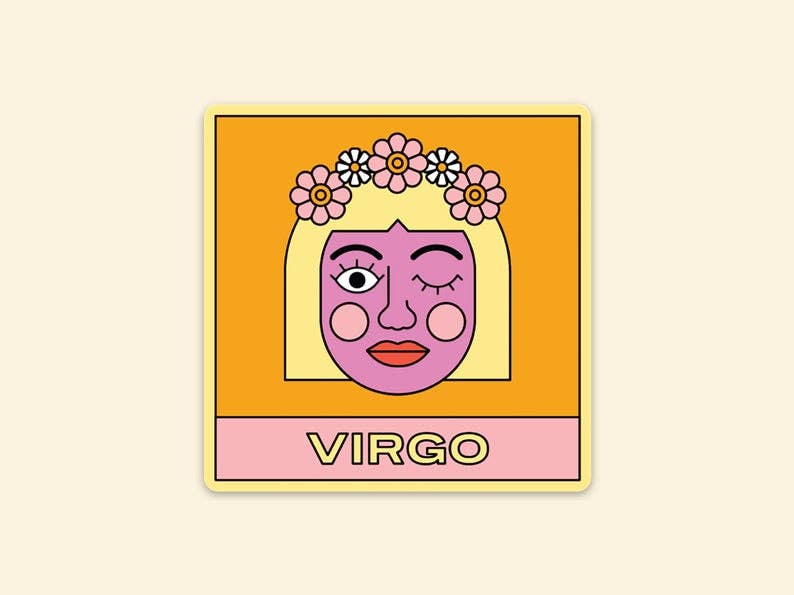 Sticker : Zodiac Virgo
